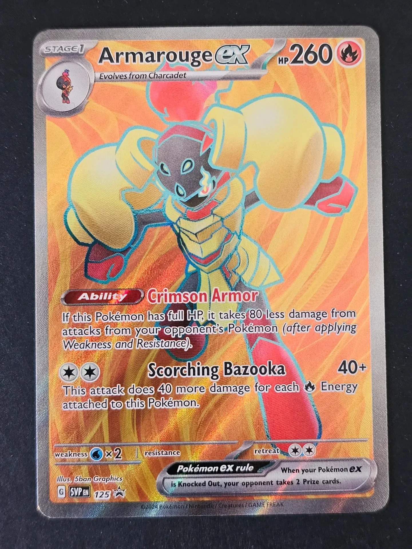 Armaouge EX SVP125 - Pokemon Black Star Promo