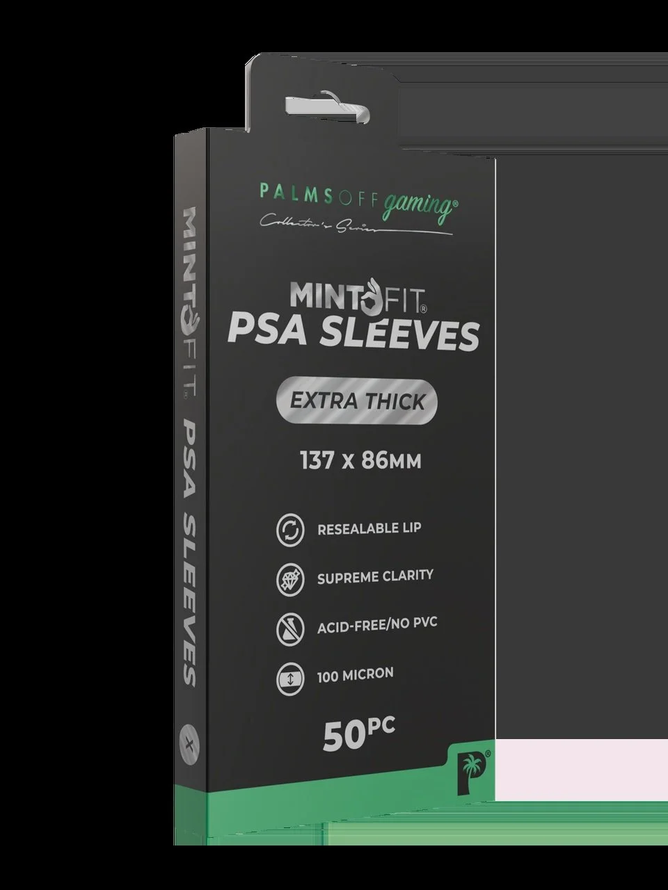 Palms Off Gaming - MintFit PSA Graded Card Sleeves - Extra Thick 50pc