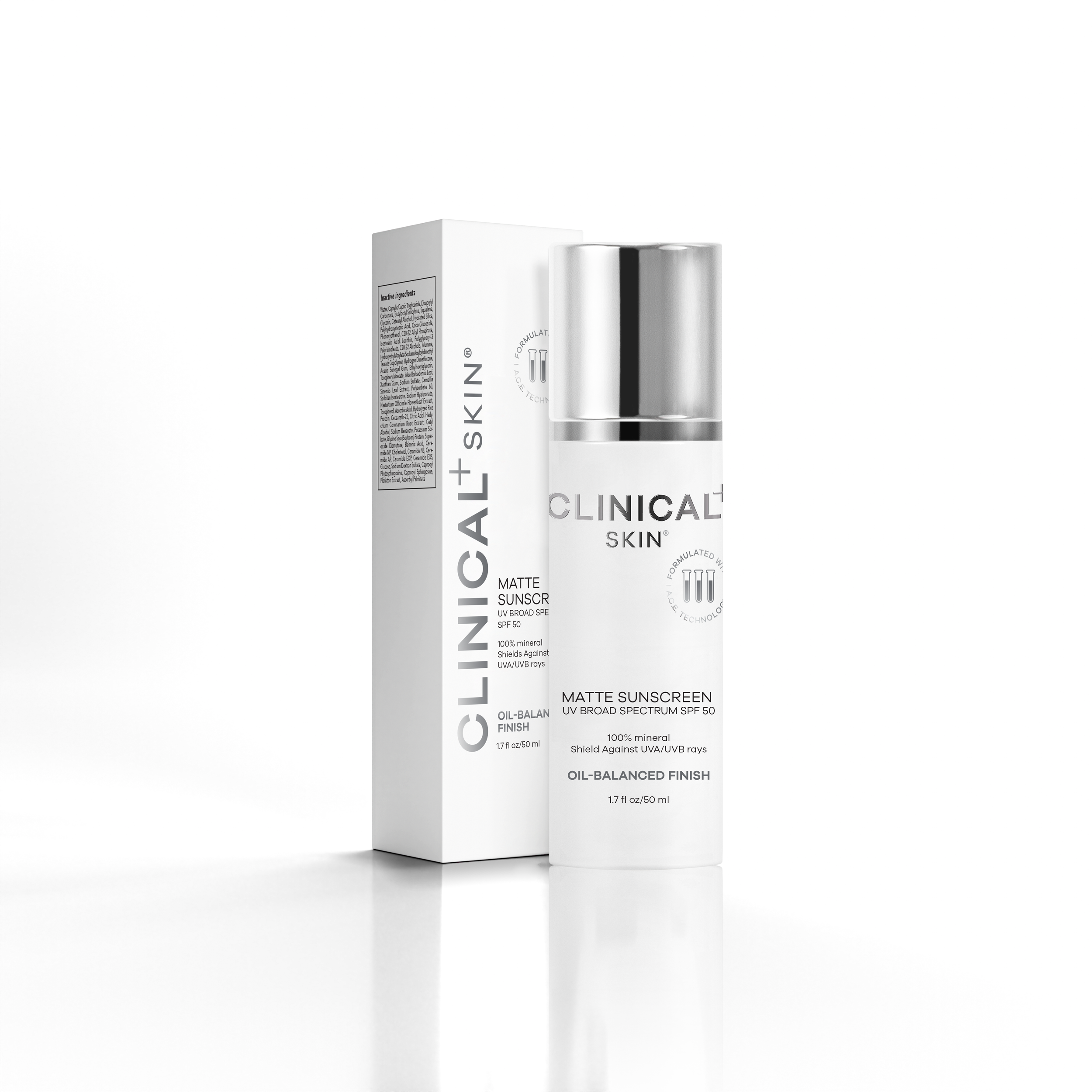 MATTE TINTED SUNSCREEN UV BROAD- SPECTRUM SPF50
