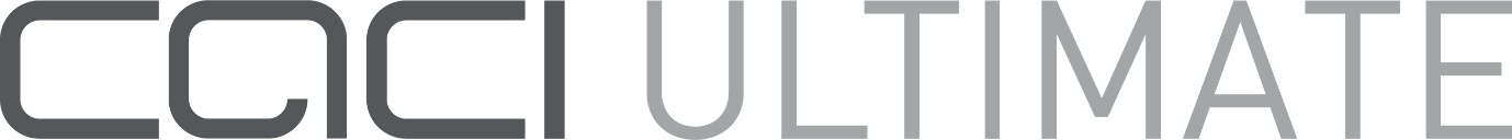 Text reading 'CCCI Ultimate' in a gray, modern font on a transparent background.