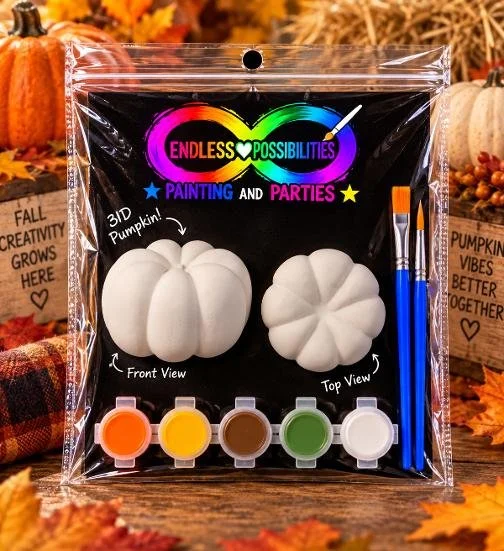 3D Desk Pumpkin Kit (Only one Pumpkin Included)