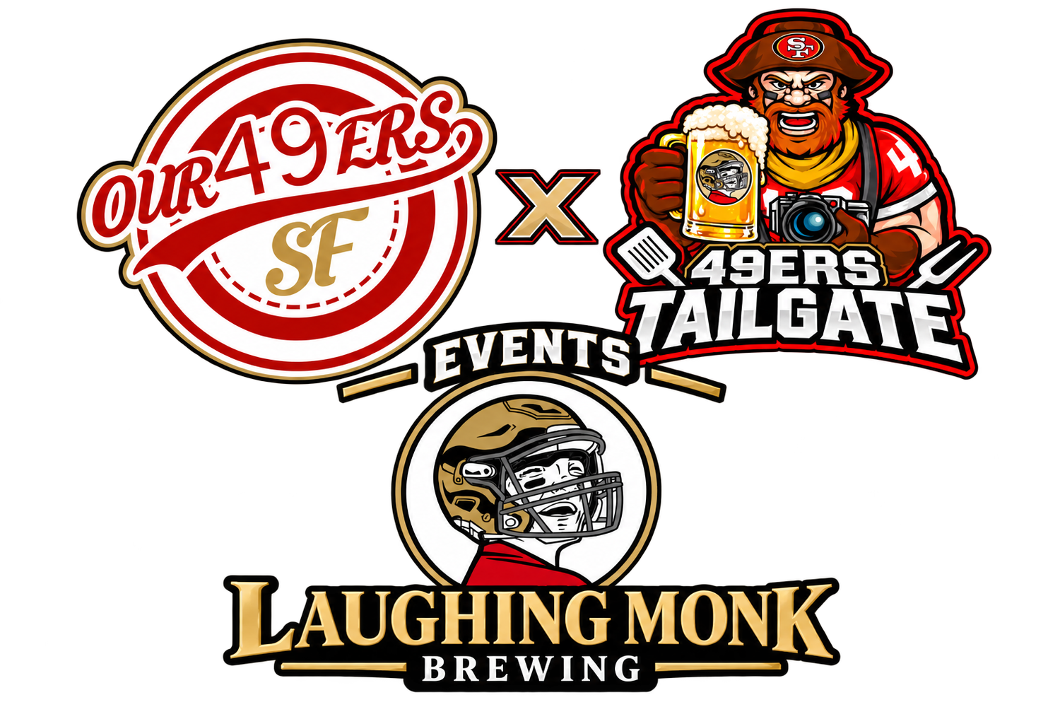OurSF49ers x 49ers Tailgate events at Laughing Monk Brewing Sunnyvale