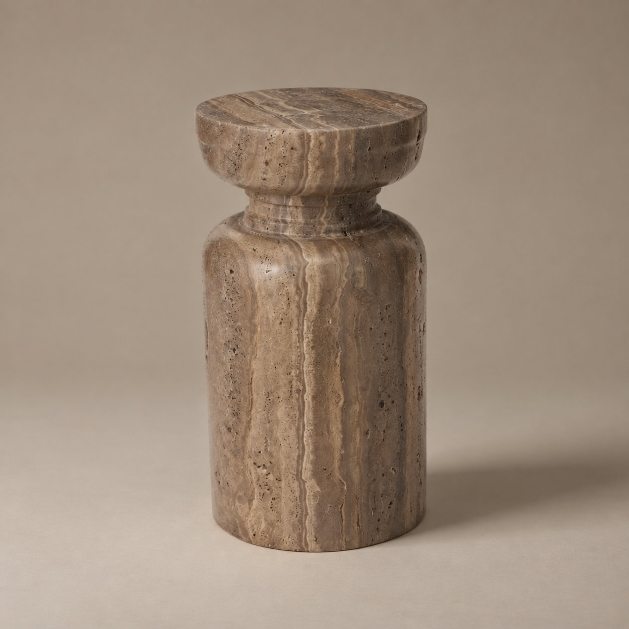 Travertine Pedestal