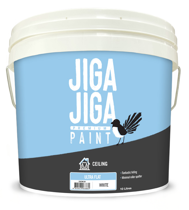 Jiga Jiga Ceiling White Paint Ultra Flat 10L