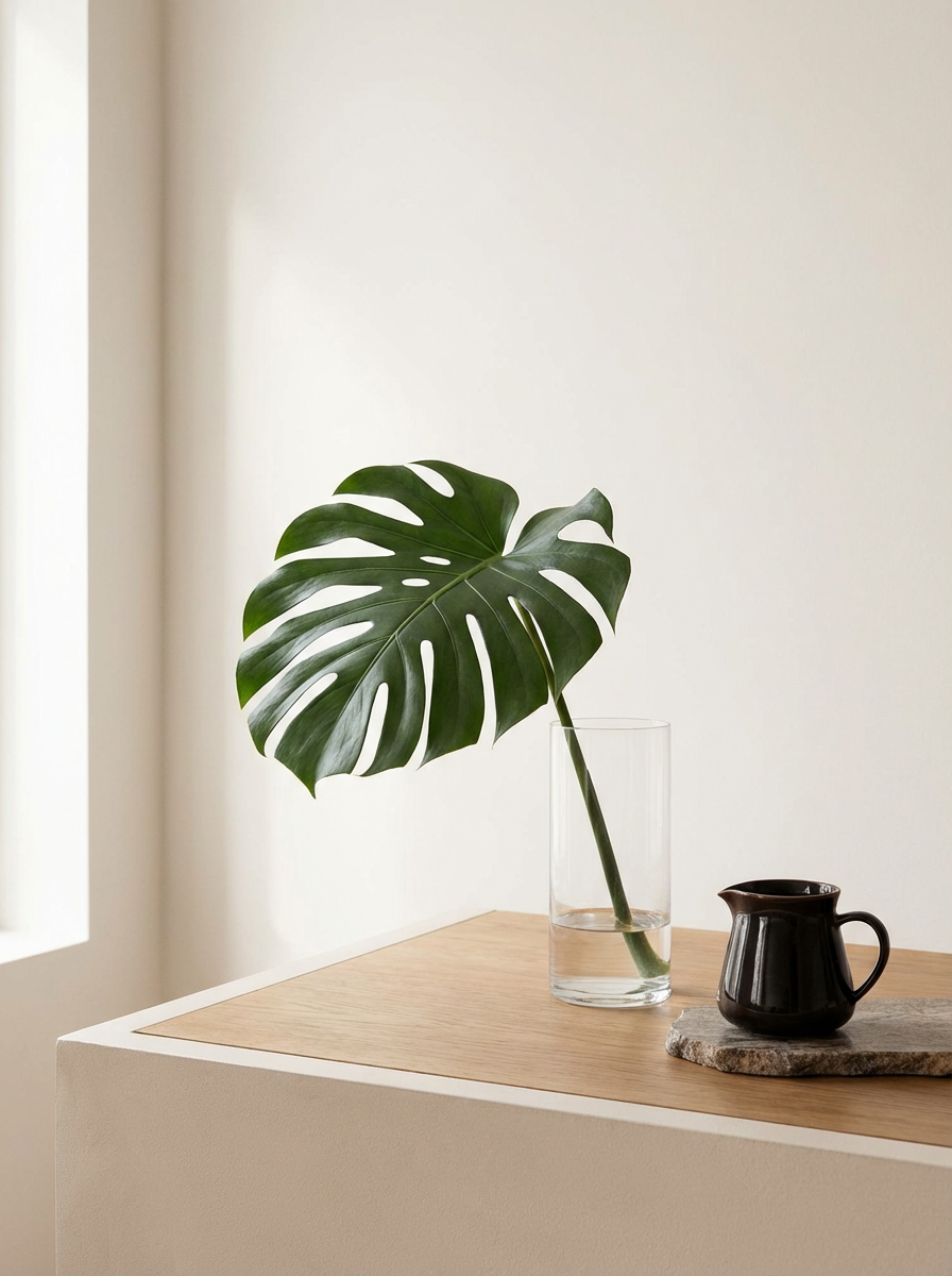 Monstera Leaf Stem