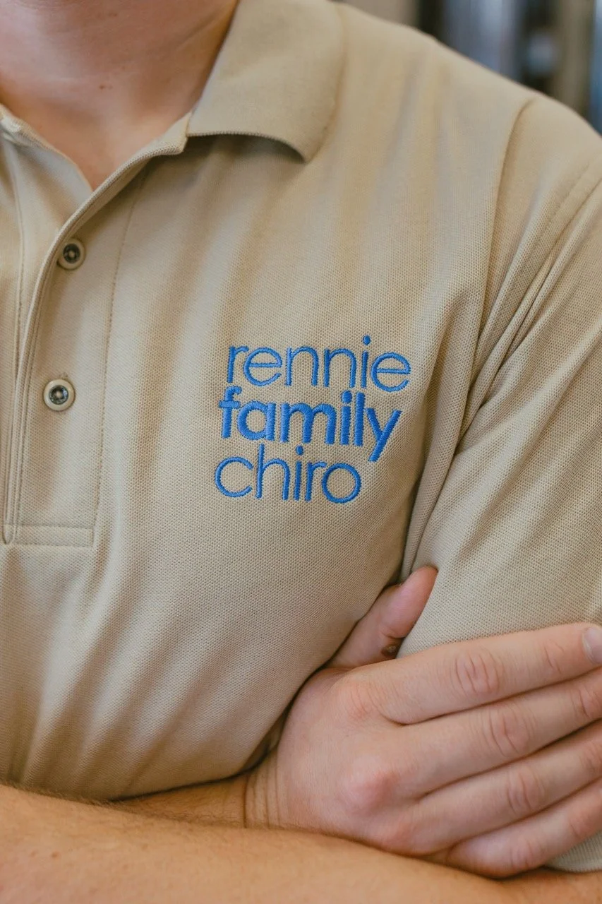 Clinical acupuncture and dry needling therapy for muscle tension and pain relief at Rennie Family Chiropractic