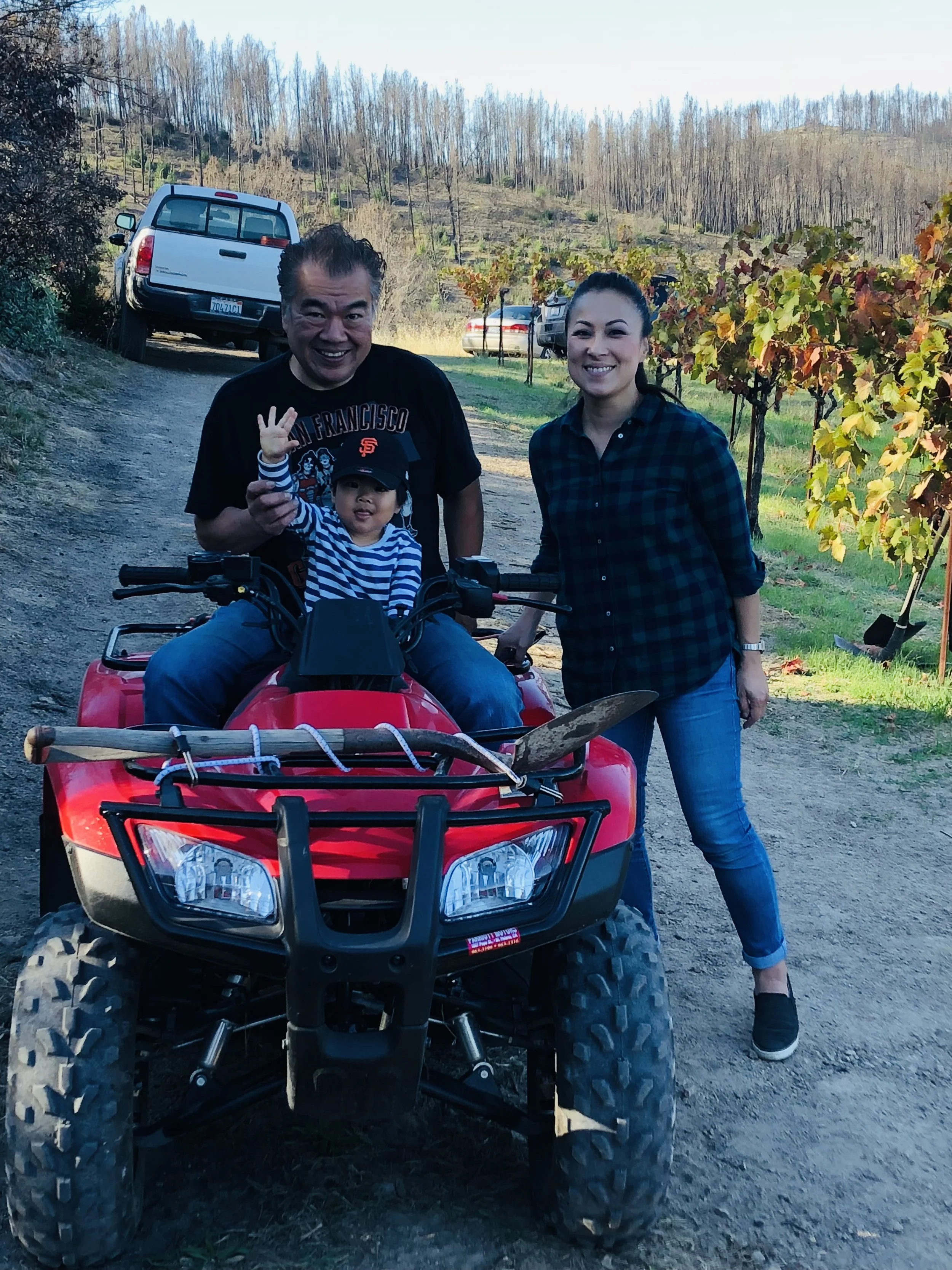 Sky Vineyards family