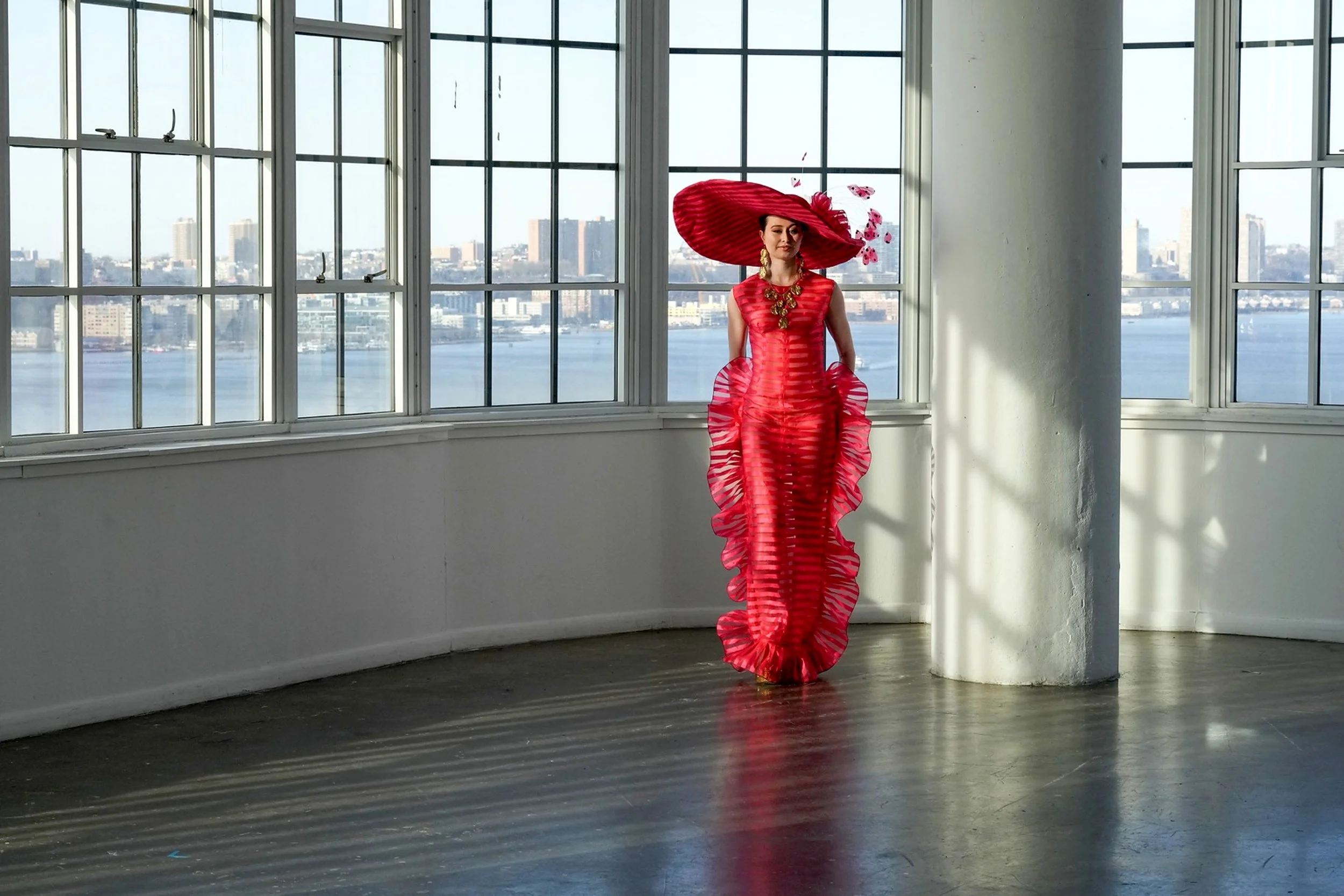 MAURO HERNANDEZ AT NEW YORK FASHION WEEK. 
