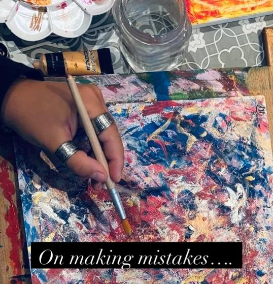 Yesterday, 9-year-old Rita was making a piece of art when the wet paper tore.

She was upset. She thought she&rsquo;d got it &lsquo;wrong&rsquo;. It wasn&rsquo;t perfect anymore.

And then she looked at the tear again.

She saw a tree.

Suddenly, the