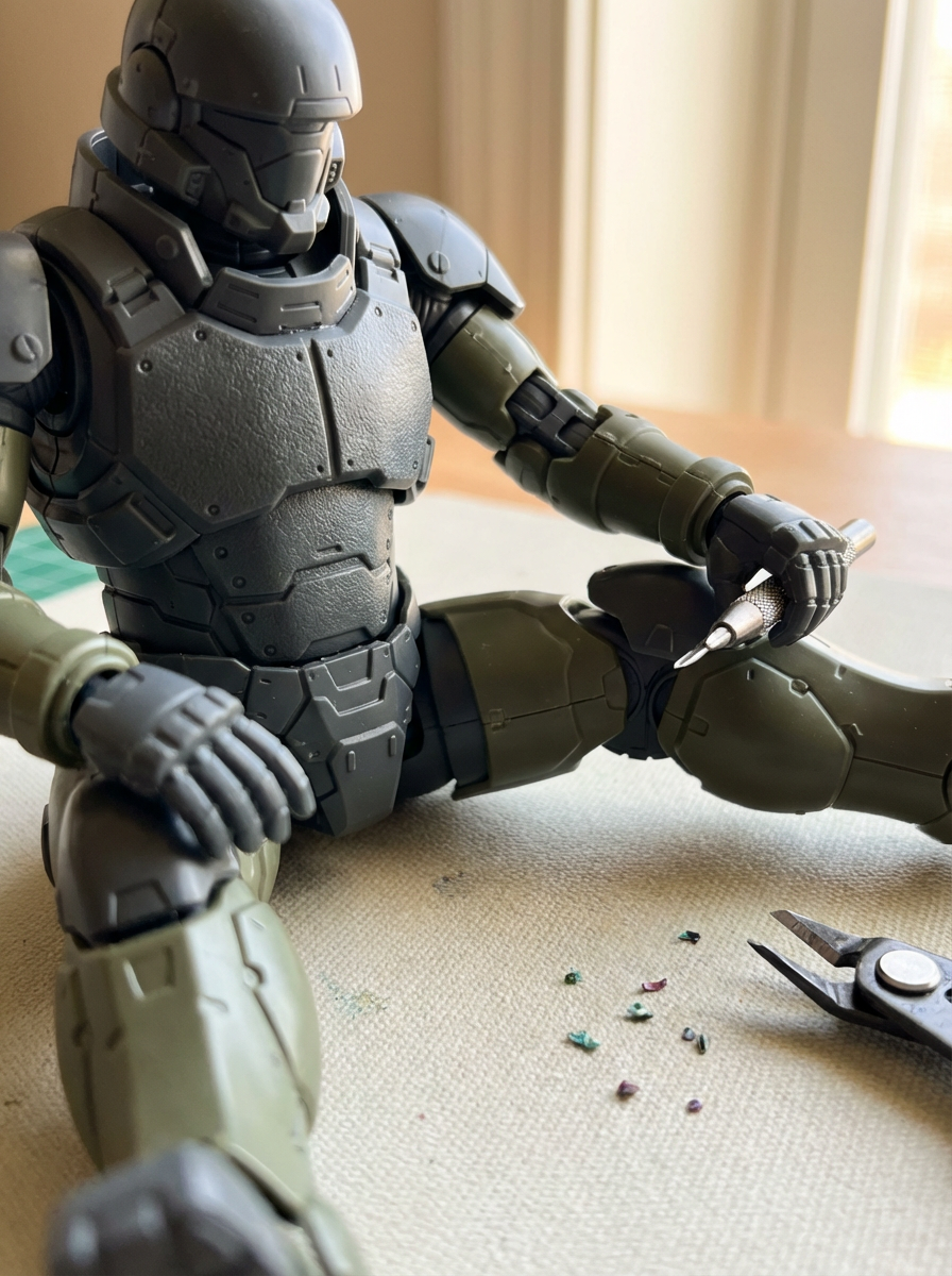 Armored Mech Figure
