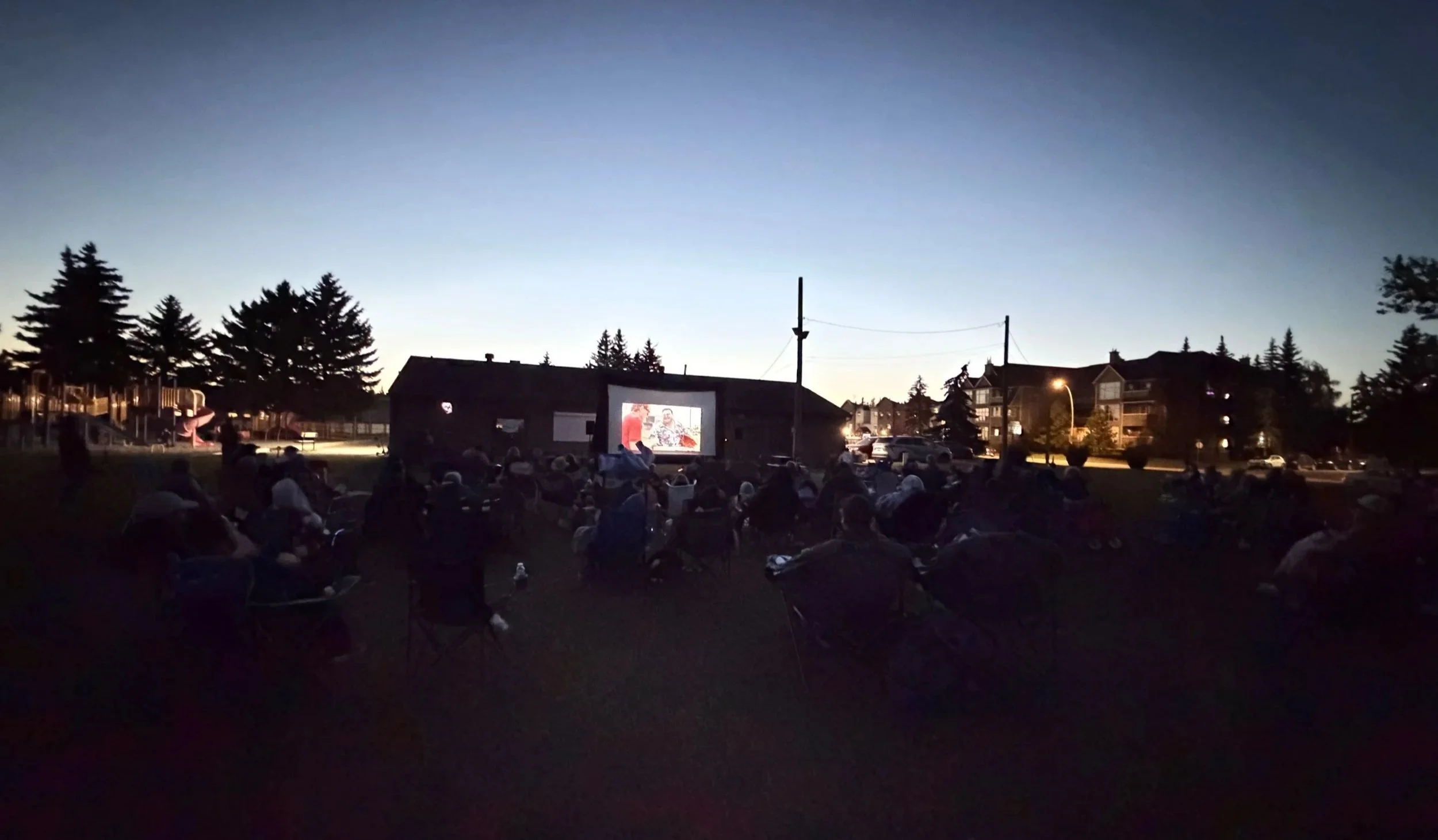 Outdoor Movie Night Recap