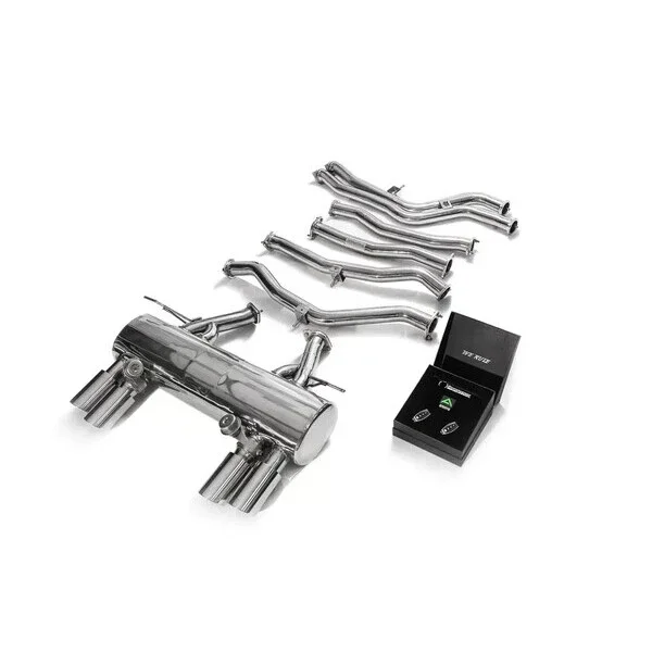 Escape catback Armytrix valvetronic para BMW M3 F80 M4 F8x.webp