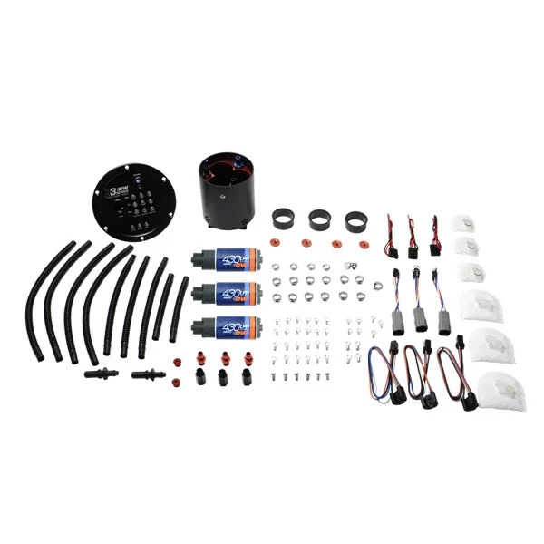 Kit 3 bombas de combustible Deatschwerks DW430c para Nissan R35 GTR.webp