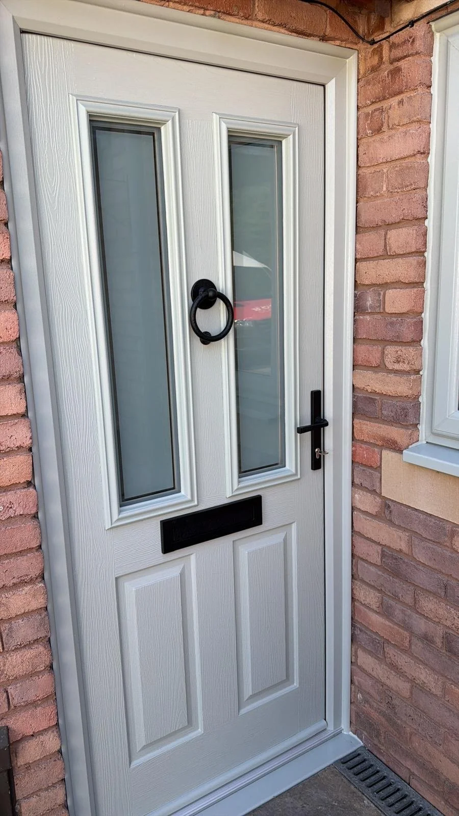 cream composite front door milton