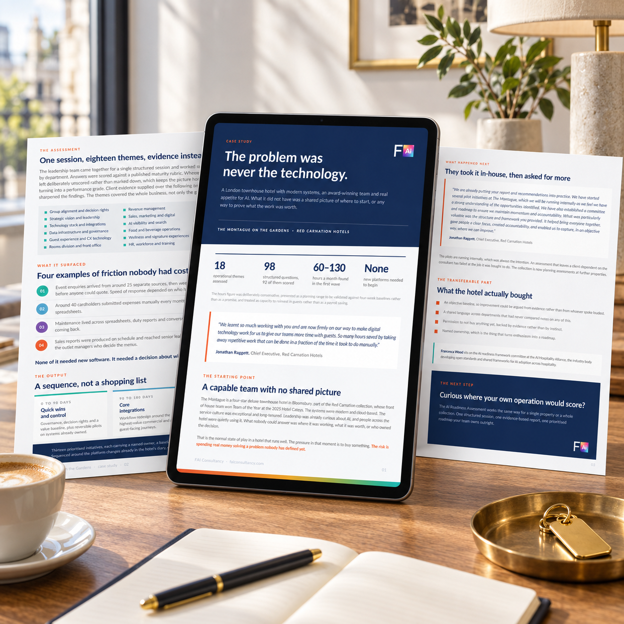 Preview of the Montague on the Gardens AI Readiness Case Study