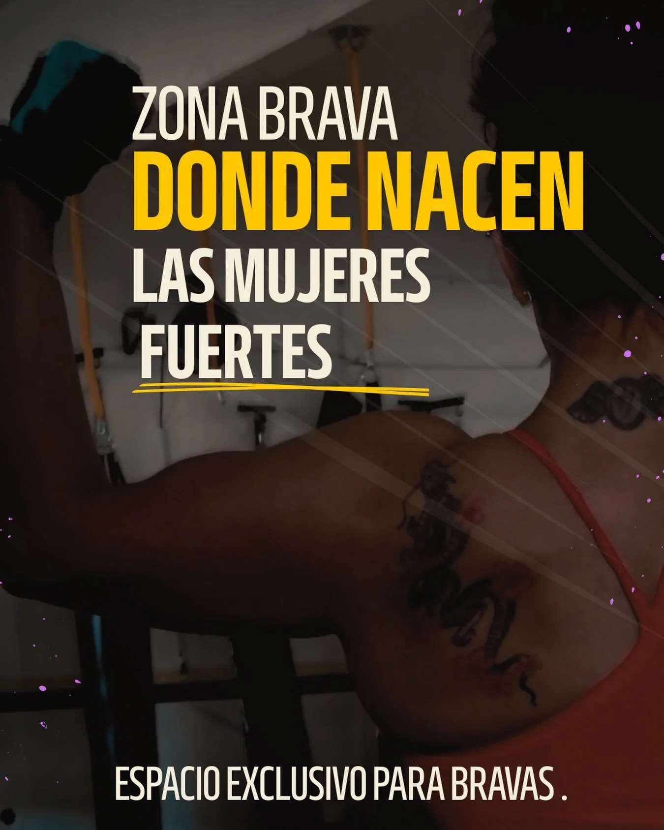 ⚡️Zona Brava no es un gym m&aacute;s, es un espacio s&oacute;lo para mujeres que quieran sacar su mejor versi&oacute;n.

🙌🏻 Ac&aacute; no solo entrenamos por est&eacute;tica, entrenamos para ser m&aacute;s fuertes, mental y f&iacute;sicamente.

🙅?