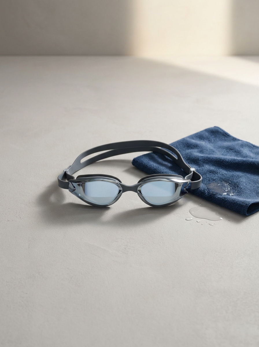 Mirrored Swim Goggles