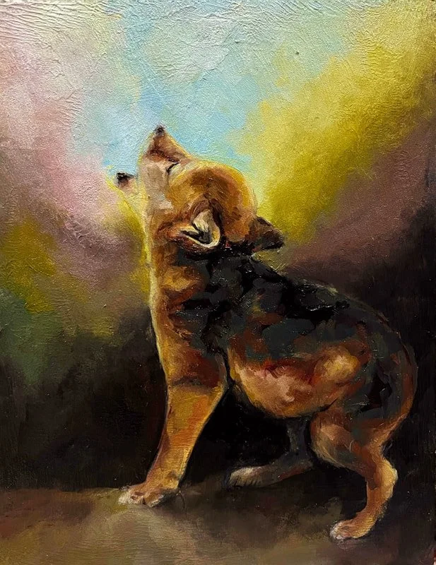 SOLD 12X9"