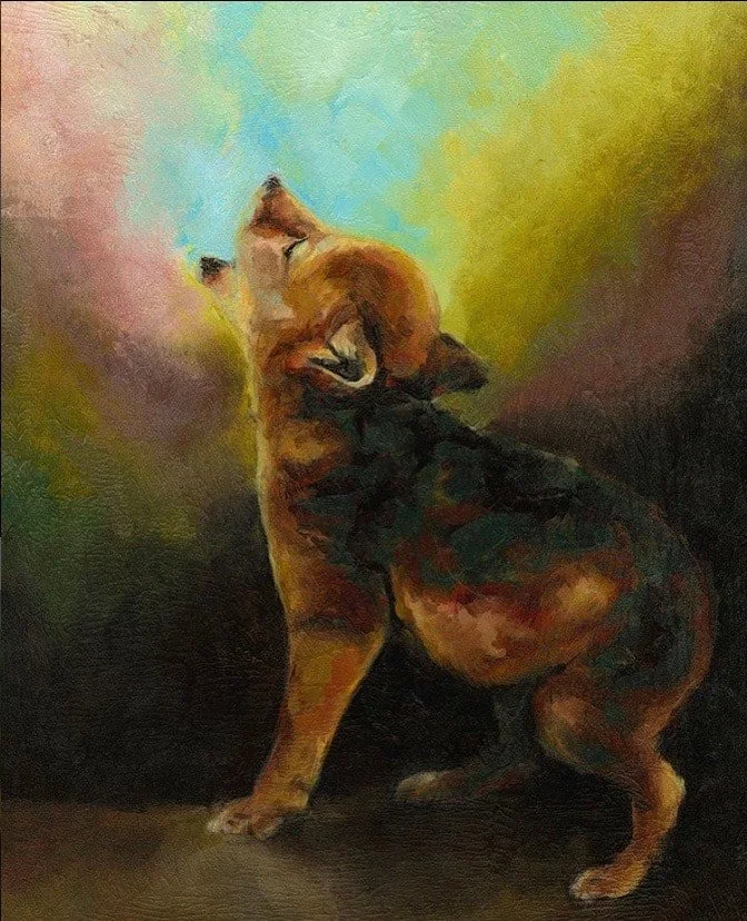The Calling Collection, No. II. Oil on panel 12x9”. PRINTS now available!