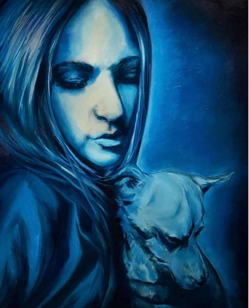 Portrait from the Blue Peiod