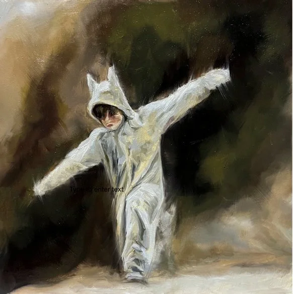 Make Pretend Collection: Little Max: The BoyKingWolf 10x10”