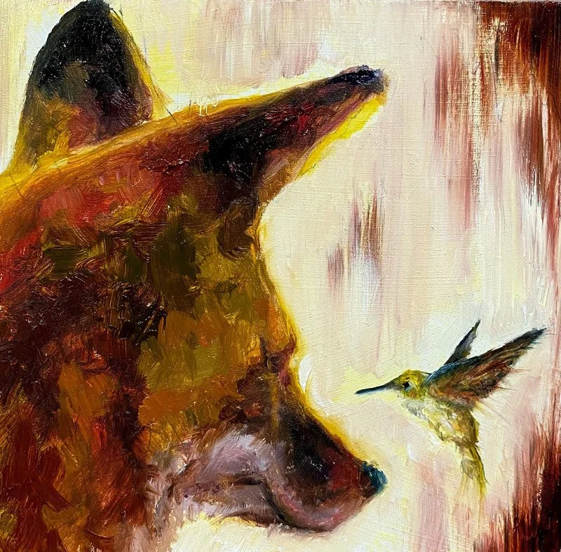 SOLD MINIATURE 5X5"