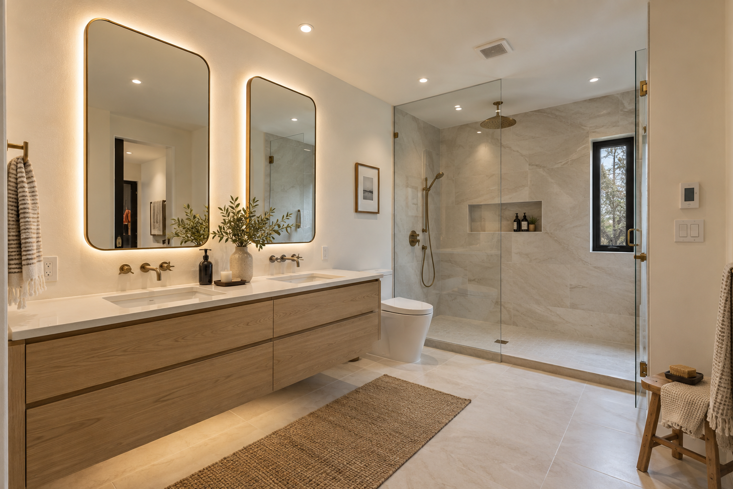 Premium bathroom renovation