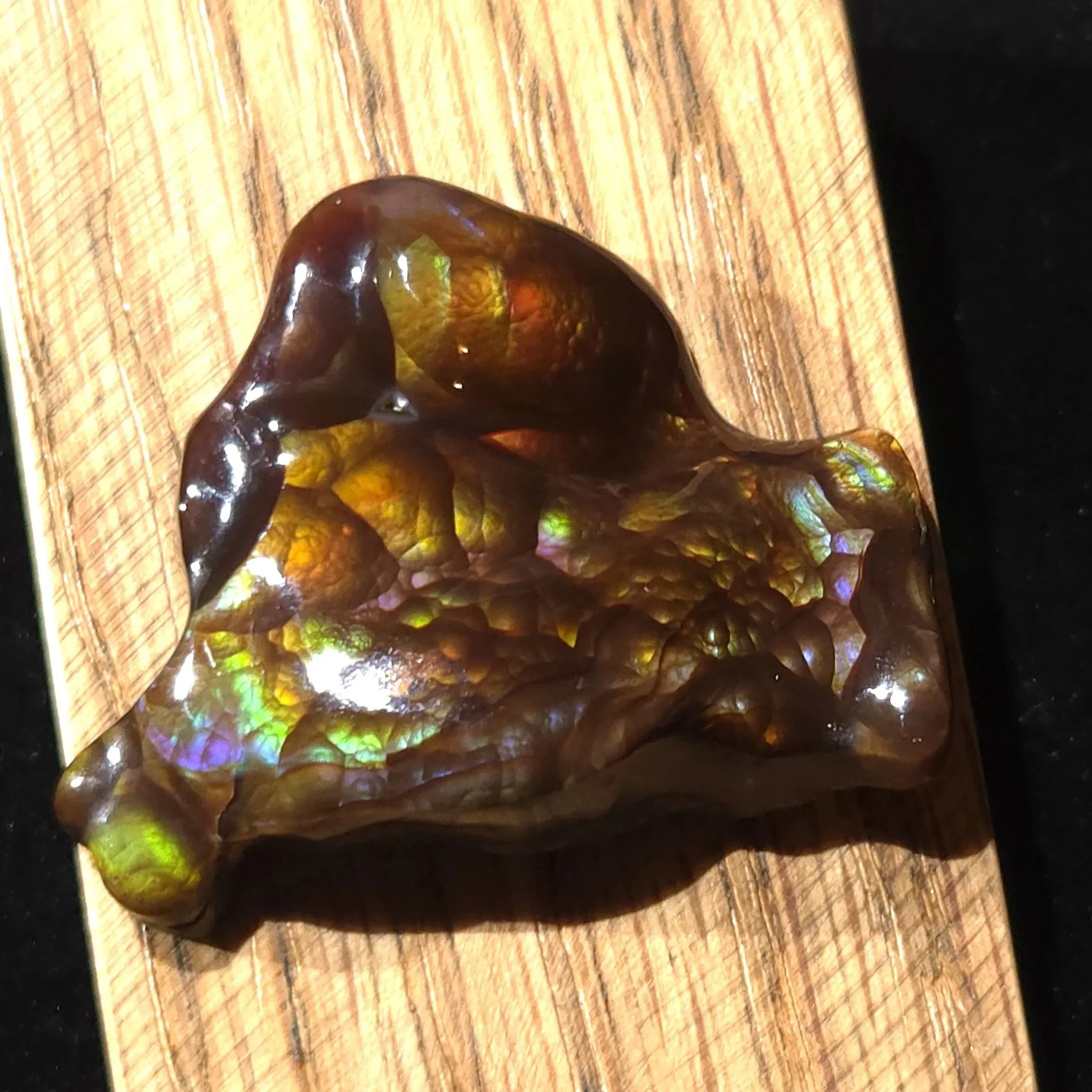 49 carat Mexican Fire Agate