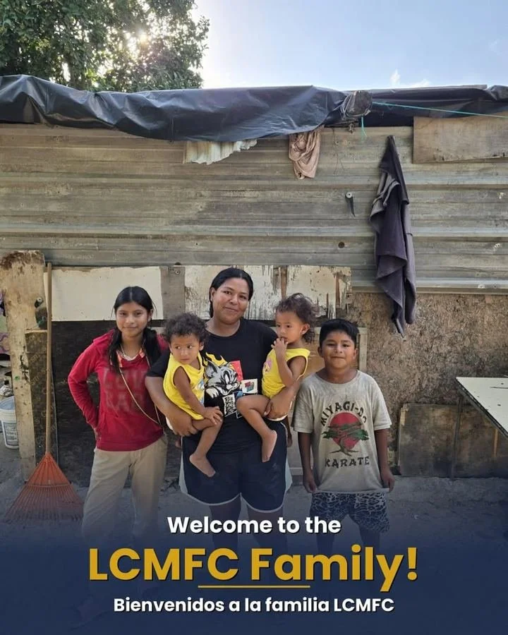 Teresa and her four children, welcomed into sponsorship in September 2026.