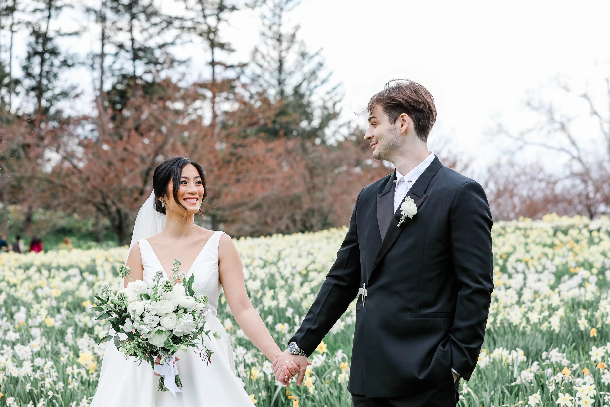 A Woodland Ceremony at New York Botanical