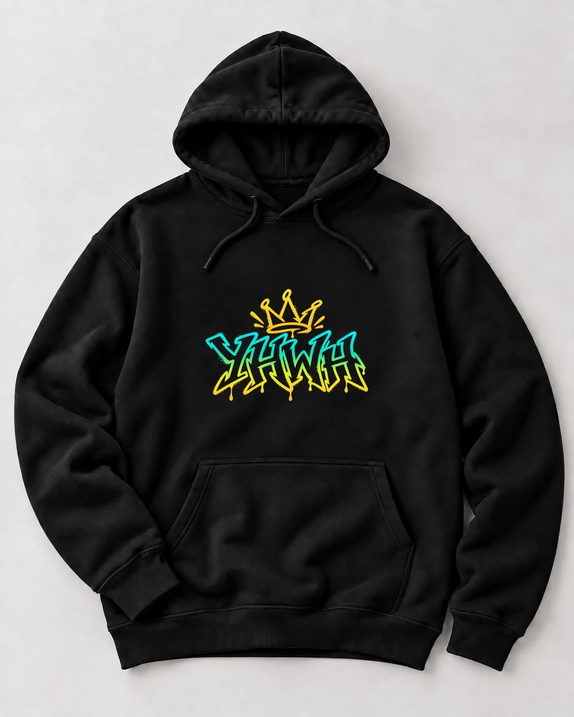 Yahweh Color Graffiti Hoodie