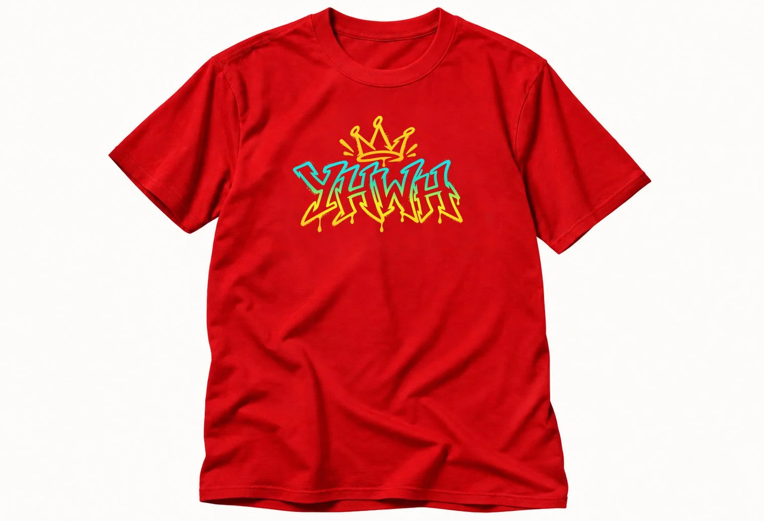 Yahweh Color Graffiti Tee