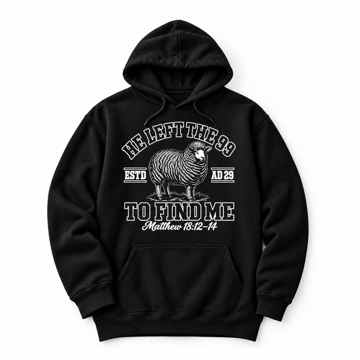 He Left the 99 Hoodie