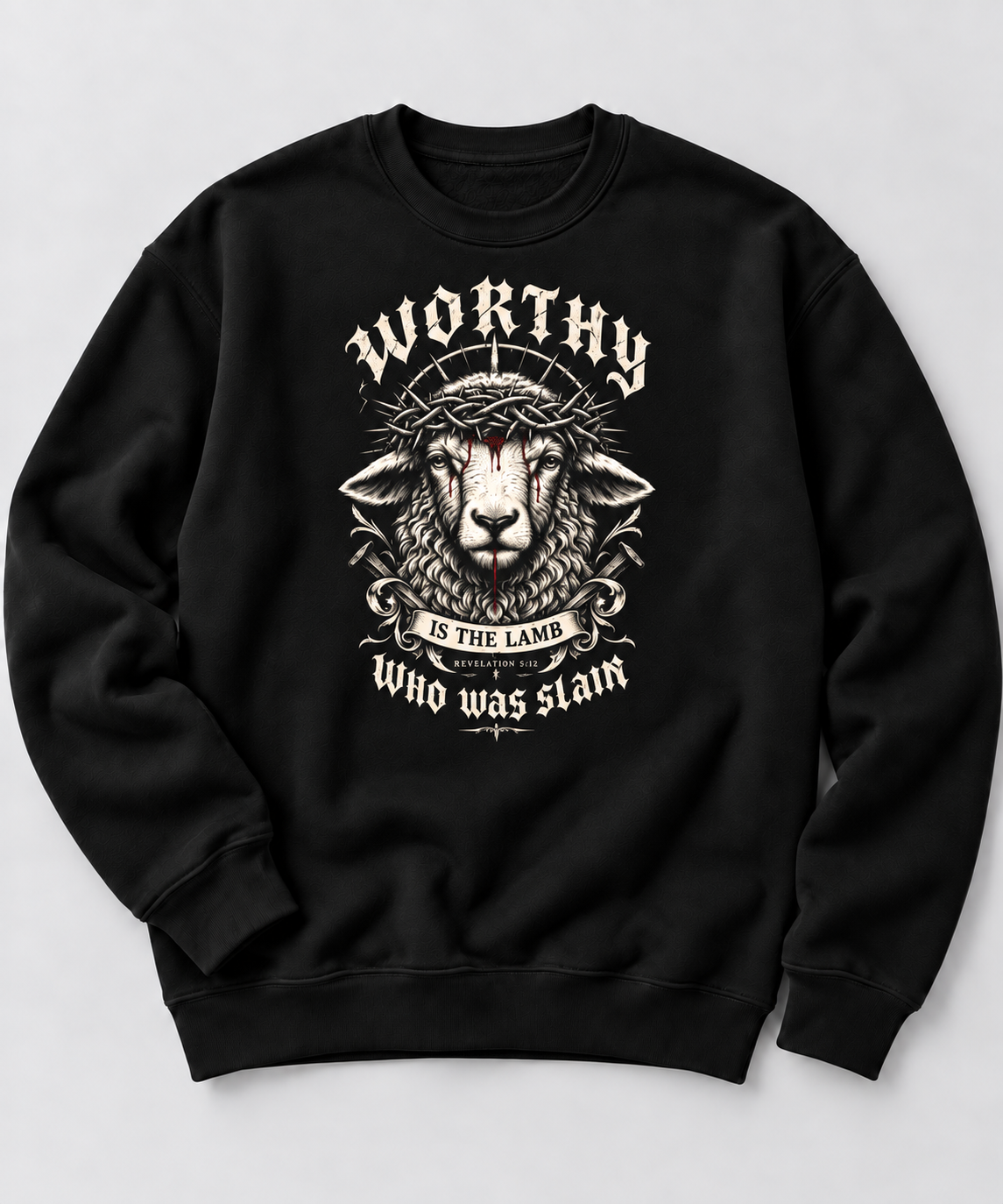 Worthy Is the Lamb Crewneck Sweatshirt