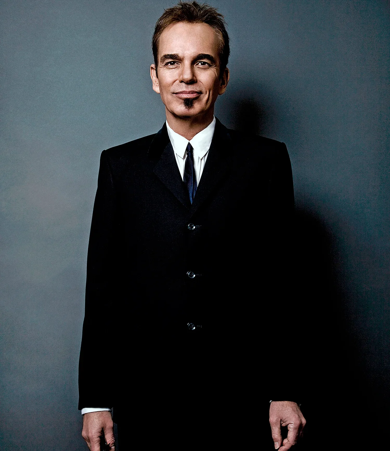 Academy Award winner Billy Bob Thornton editorial portrait photographed in Los Angeles by Ken Sax.