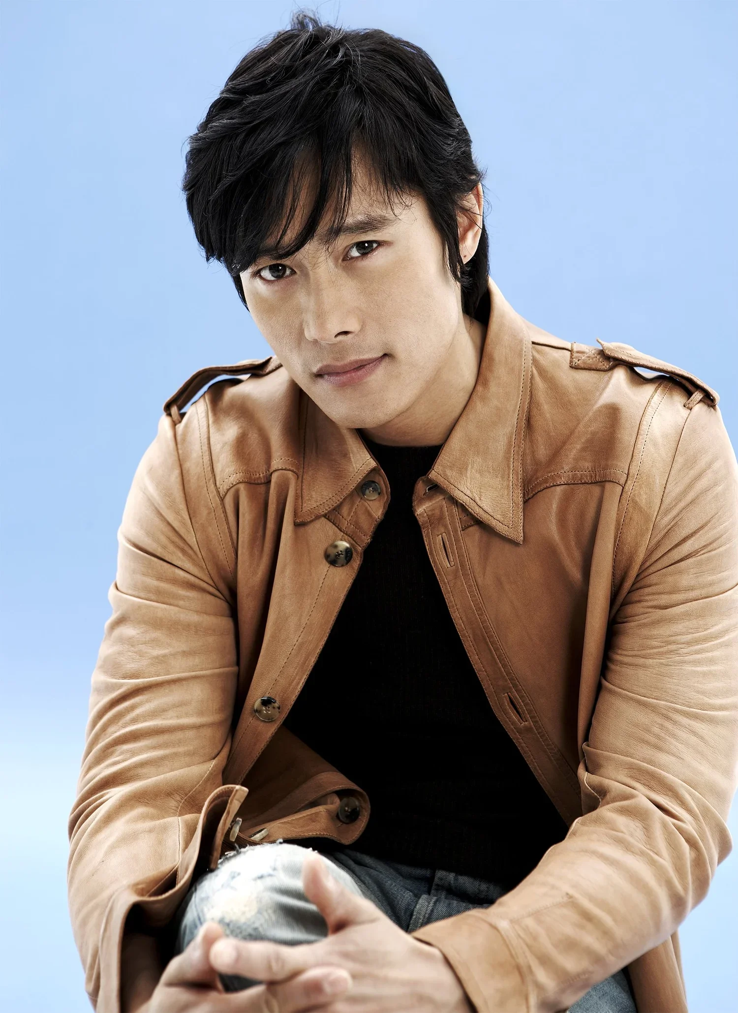 International film star Lee Byung-hun editorial celebrity portrait photographed by Ken Sax in Los Angeles.