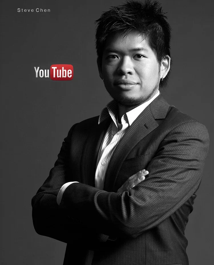 YouTube co-founder Steve Chen executive portrait photographed by Ken Sax Corporate Photography LA in Los Angeles
