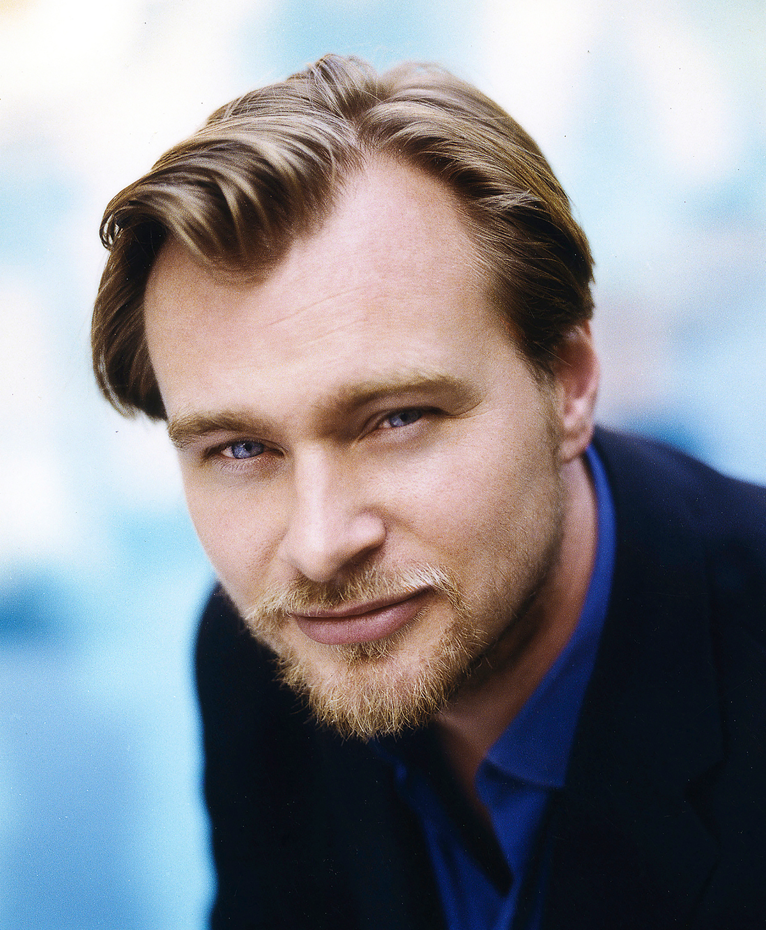 Academy Award-winning film director Christopher Nolan portrait photographed by Ken Sax Corporate Photography LA.