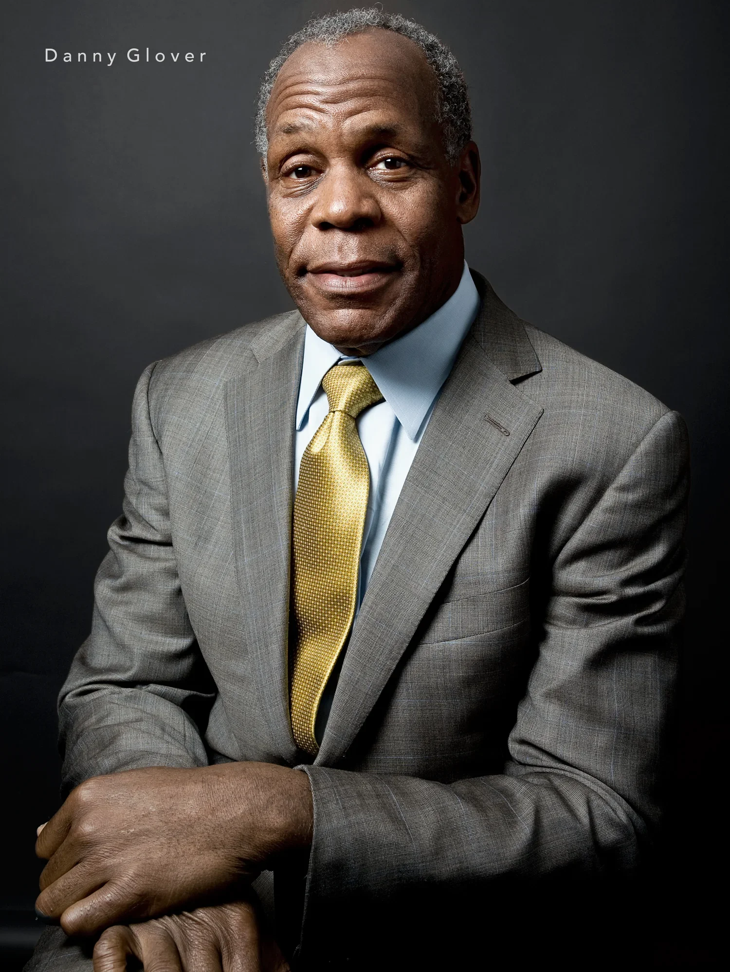 Actor Danny Glover corporate editorial portrait photographed by Ken Sax in Los Angeles.