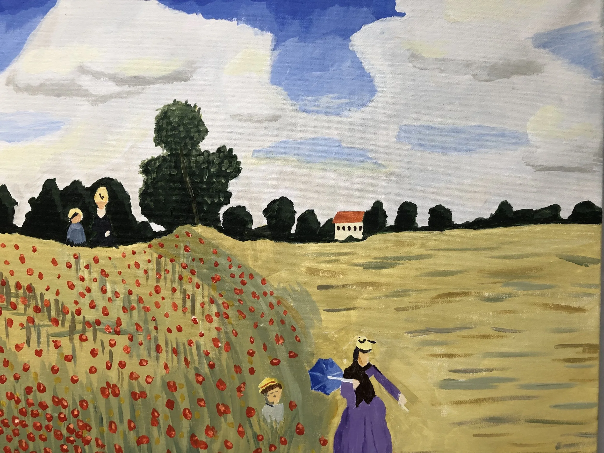 Claude Monet Poppy Field in Argenteuil März 22.JPG