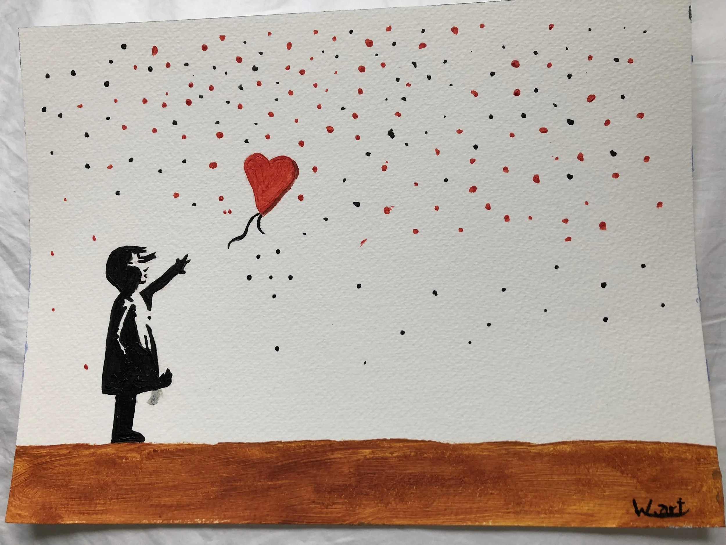 Banksy -  Girl with a balloon
