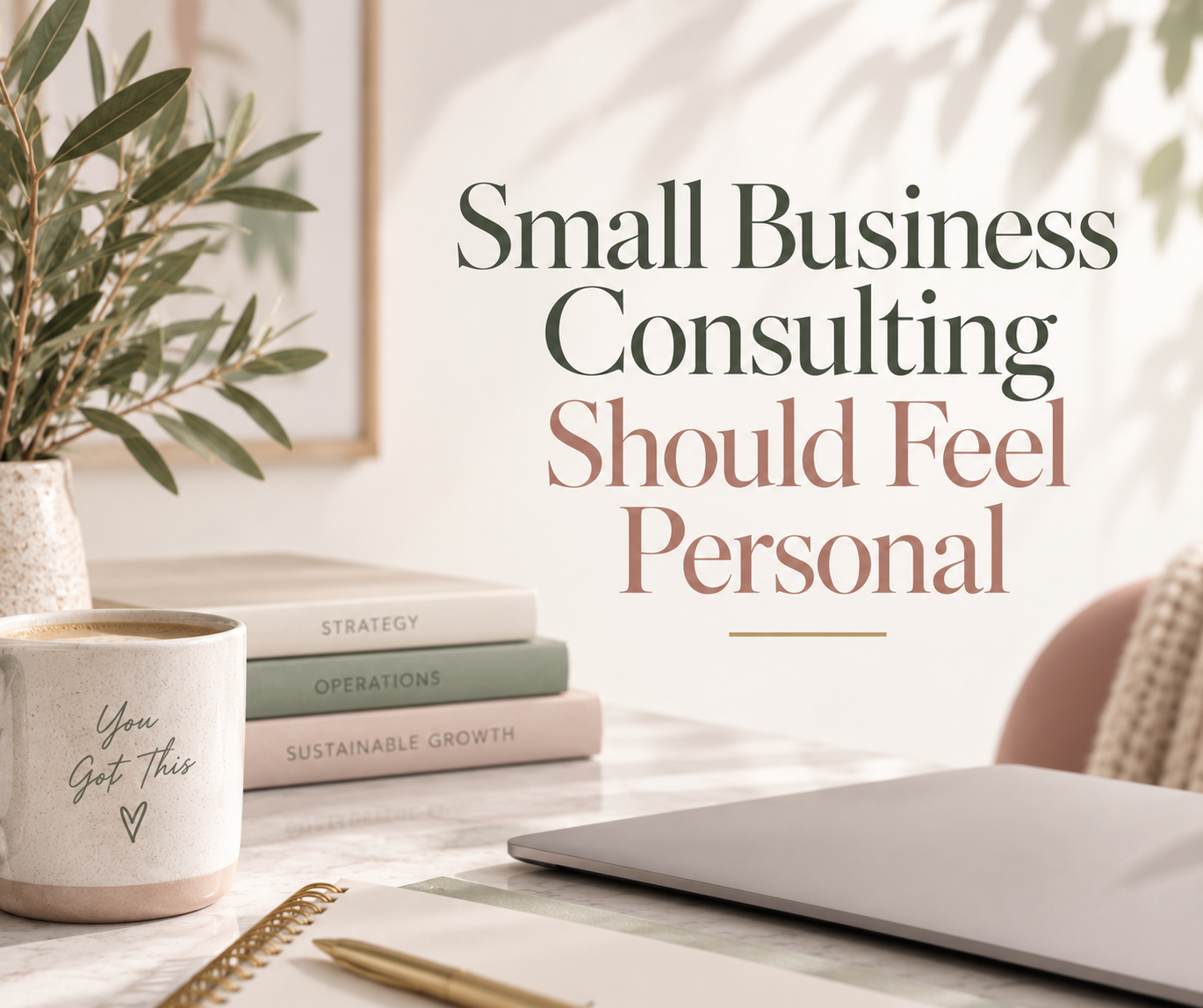 small business consulting should be personal