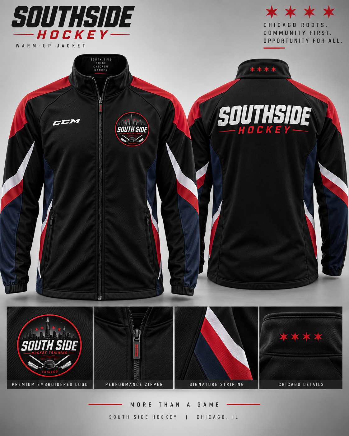 Southside Hockey Warm-Up Jacket