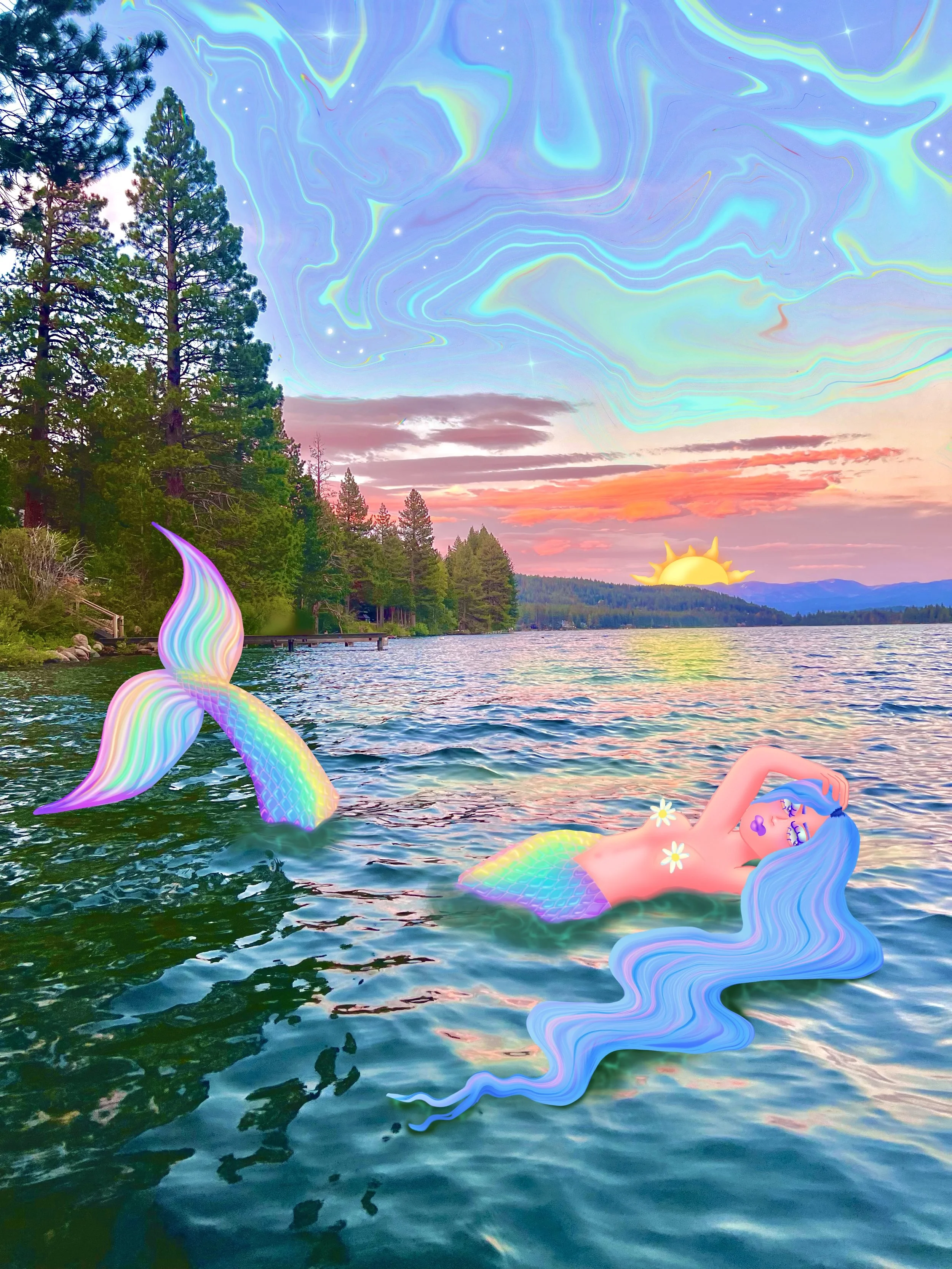 'Mercy, the Fresh-Water Nymph'
