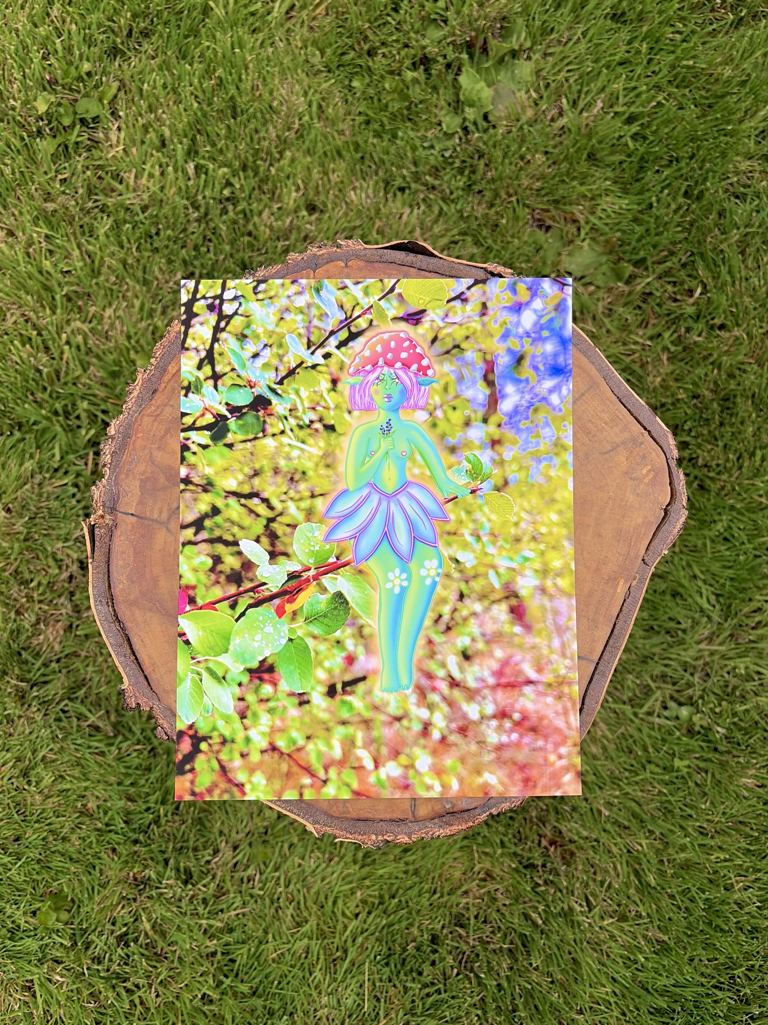 Pepper the Pixie Digital Print