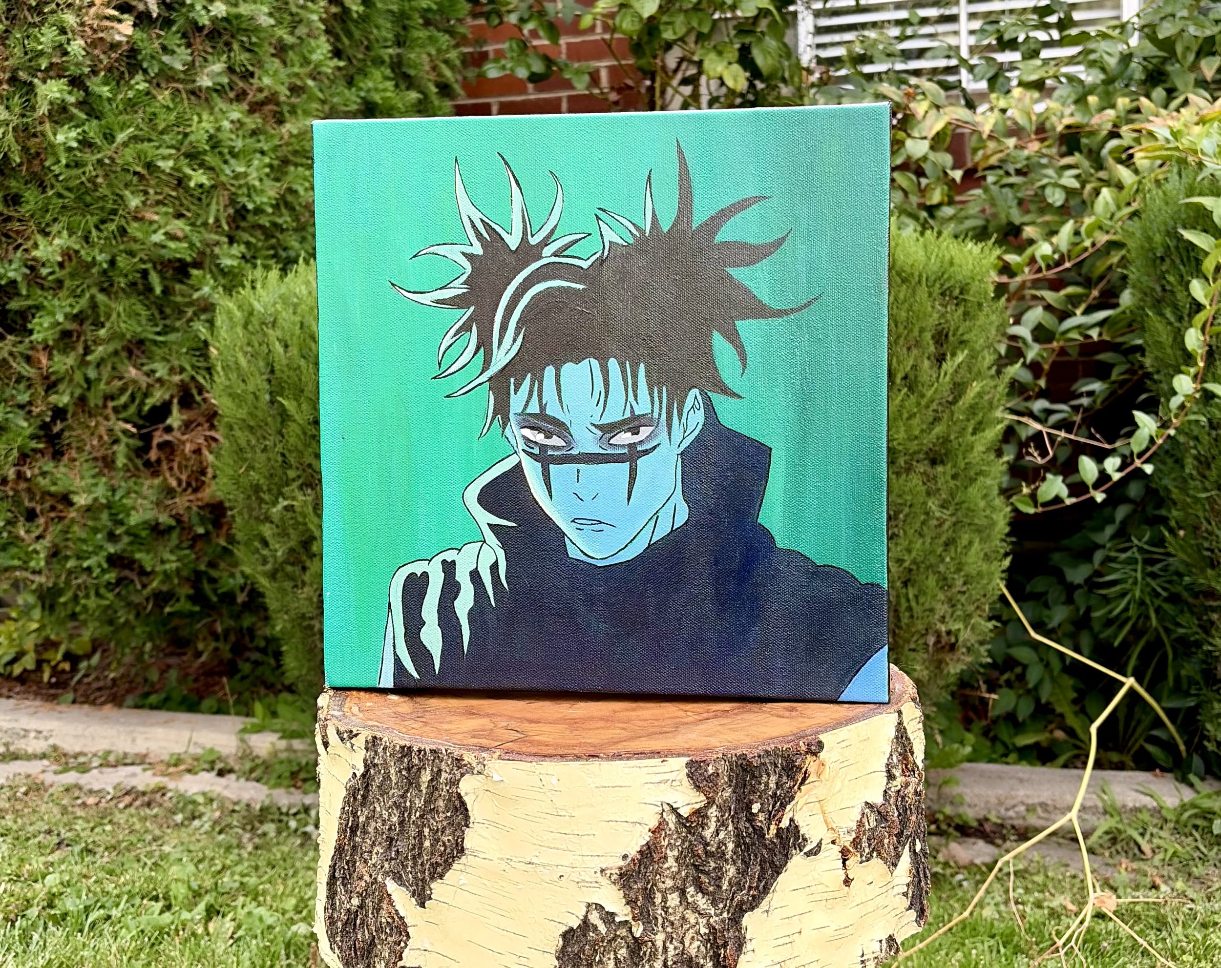 CHO$O KAMO Acrylic Painting