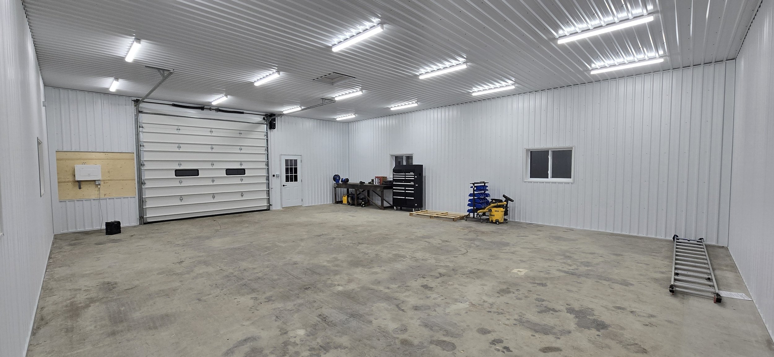 Interior shop renovation