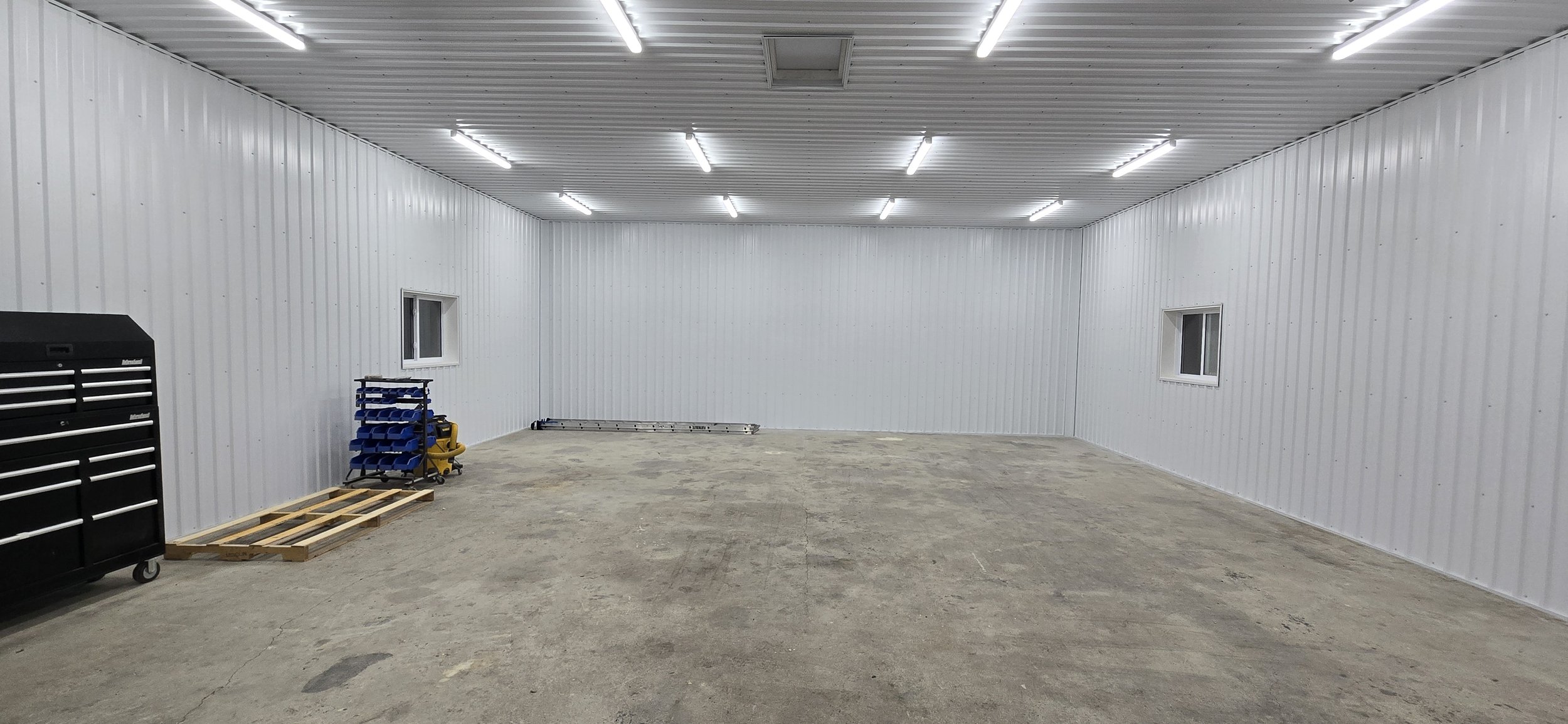 Interior shop renovation