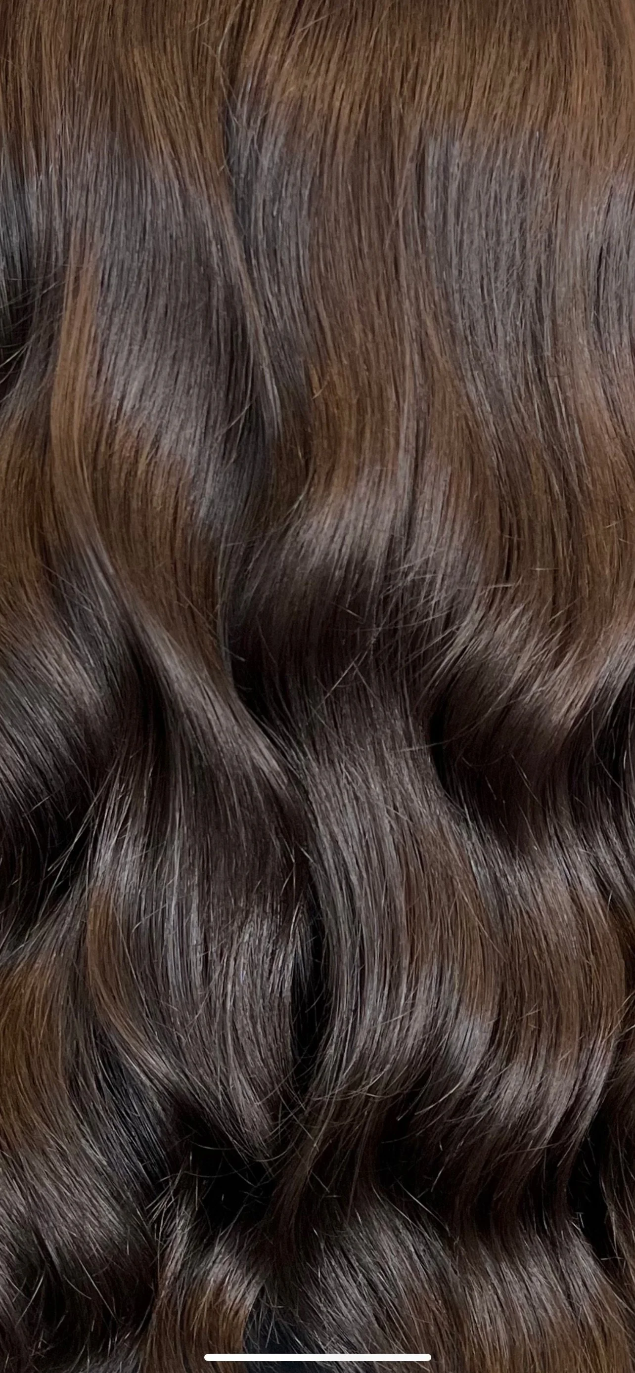 Rich Espresso hair color transformation, showcasing a stunning result by Dalina Rivas.