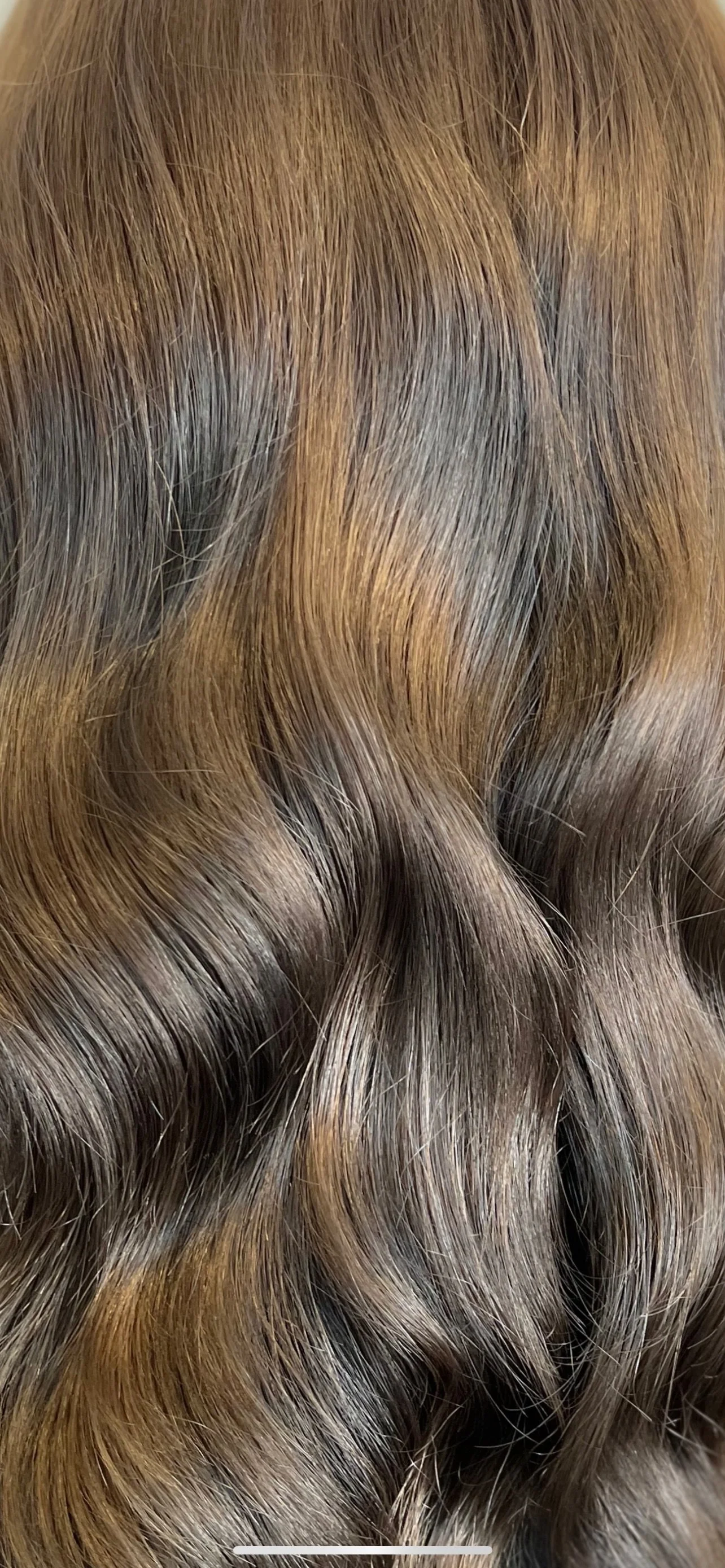 Hickory Ash hair color transformation, showcasing a stunning result by Dalina Rivas.